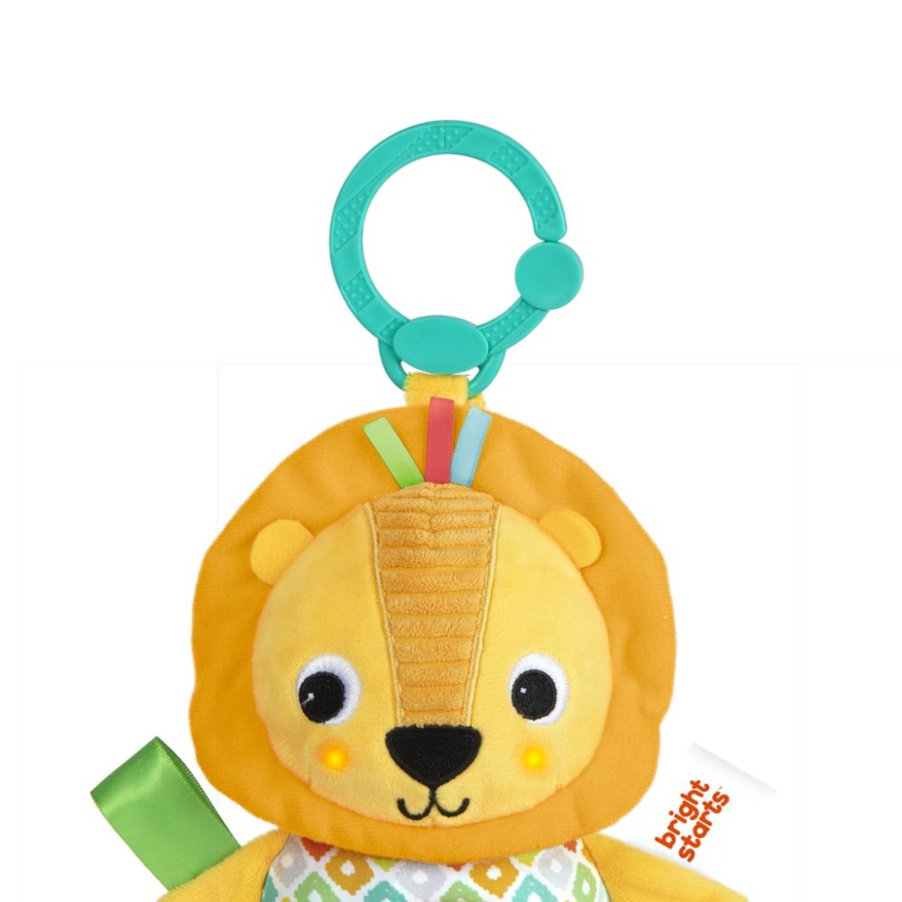 BRIGHT STARTS Giocattolo con melodia ad anello a C leone Huggin' Lights ™0m+ - immagine 4