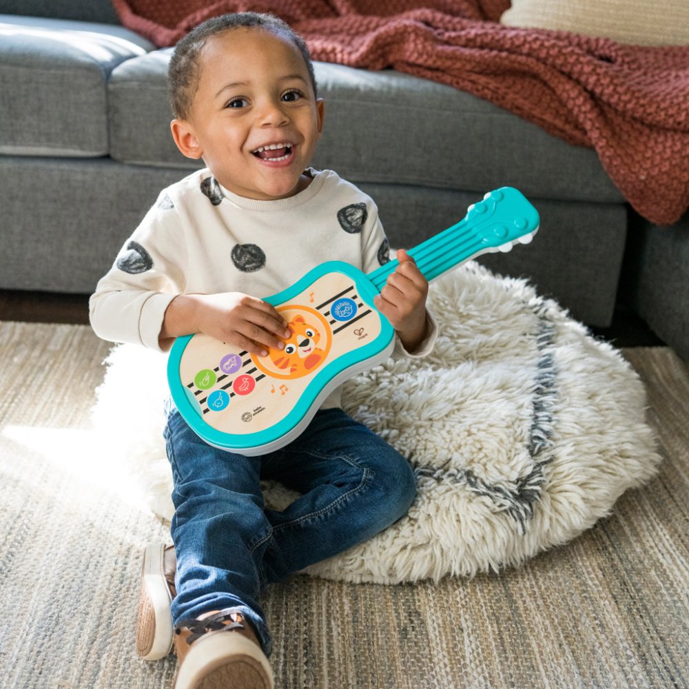 BABY EINSTEIN Jouet musical ukulélé en bois Magic Touch HAPE 6m+ – Image 3
