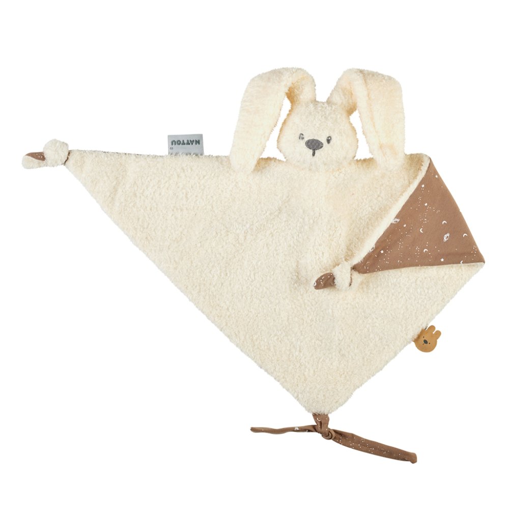 NATTOU Przytulanka maxi Lapidou Teddy Glow waniliowy 65 x 40 cm, 0 m+