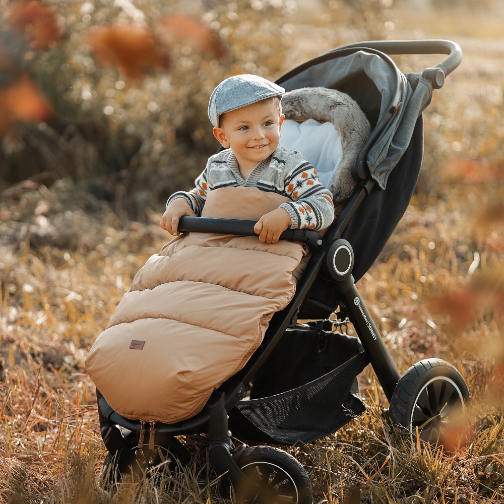 PETITE&MARS Sacco nanna 4 in 1 Comfy Elegant Caramel/Beige - immagine 3