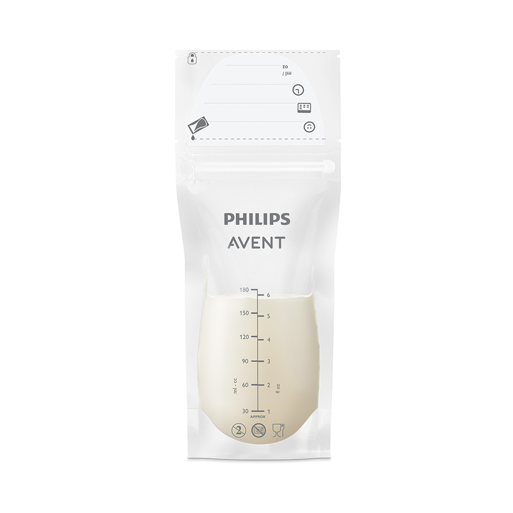 Sacchetti per latte materno Philips AVENT 180 ml, 25 pezzi