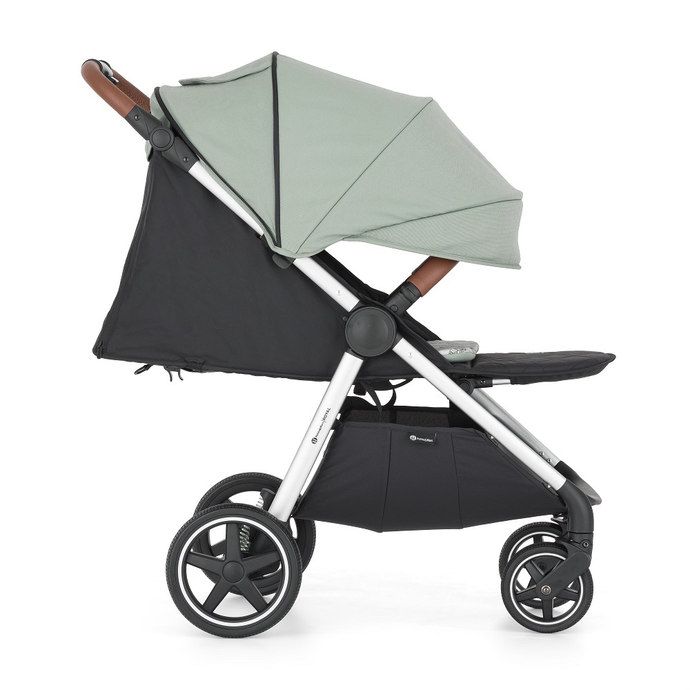 PETITE&MARS Wózek spacerowy Royal3 Silver Iron Green - obrazek 6