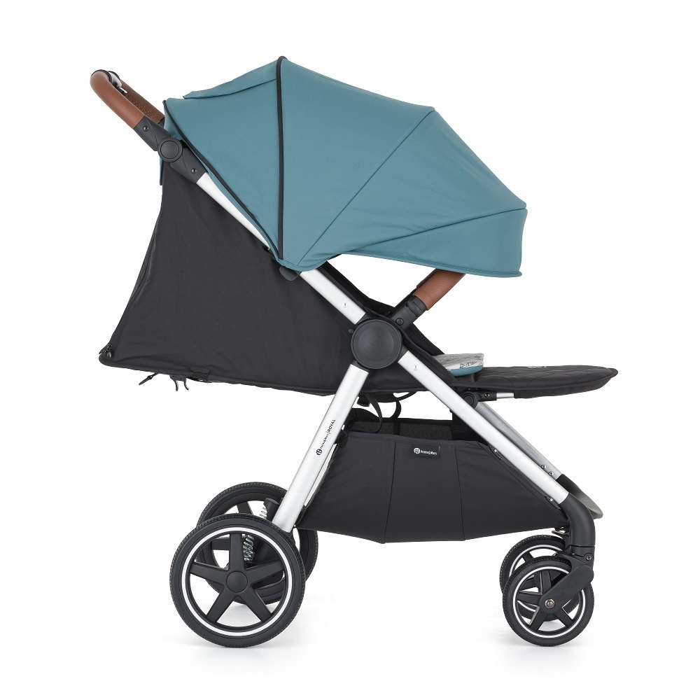 PETITE&MARS Wózek spacerowy Royal3 Silver Ocean Blue - obrazek 6