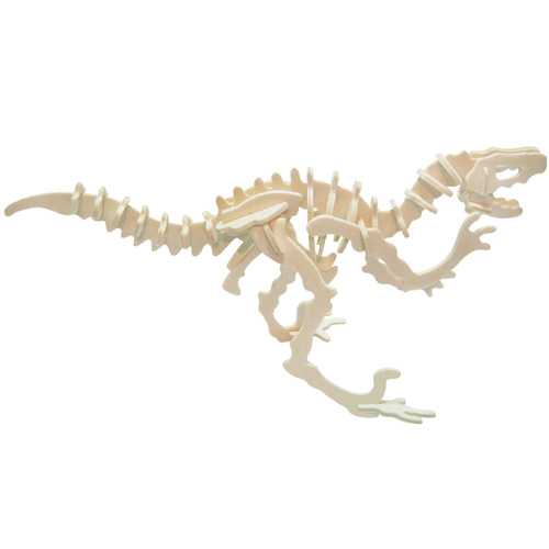 Woodcraft Fa 3D puzzle Velociraptor
