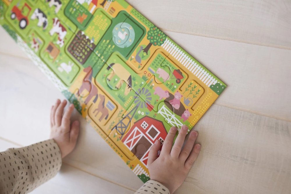 Petit Collage Laberinto y puzle Granja - Imagen 4