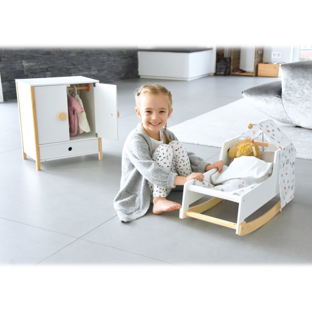 small foot Berceau pour poupées Little Button – Image 4