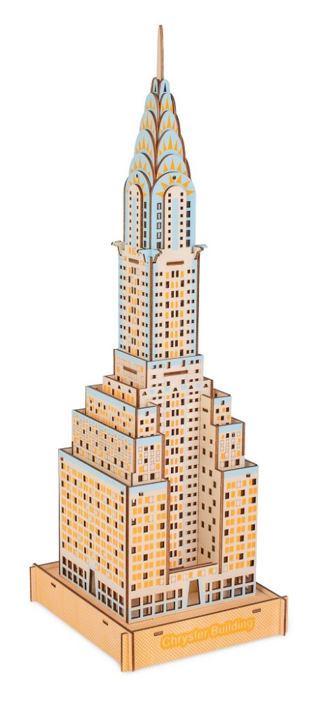 Woodcraft Puzzle 3D in legno Chrysler Building