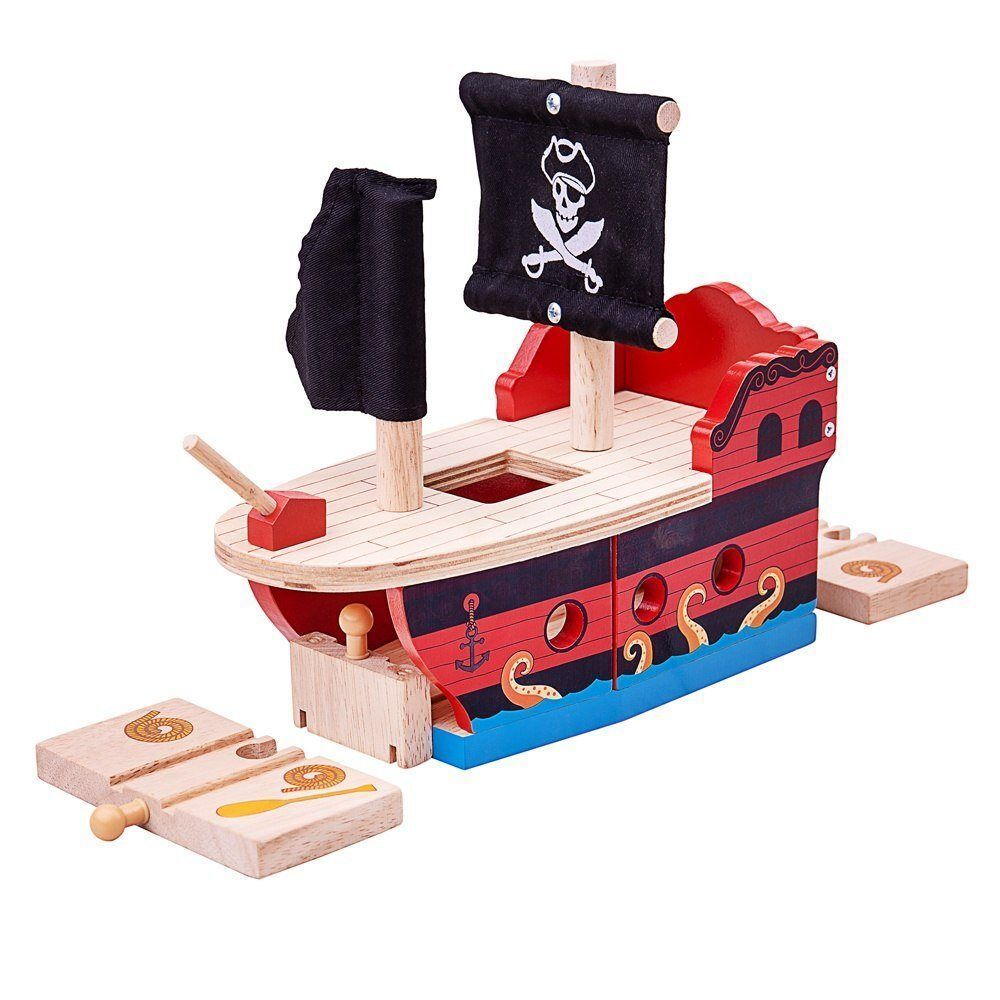 Bigjigs Rail Galeon Piracki