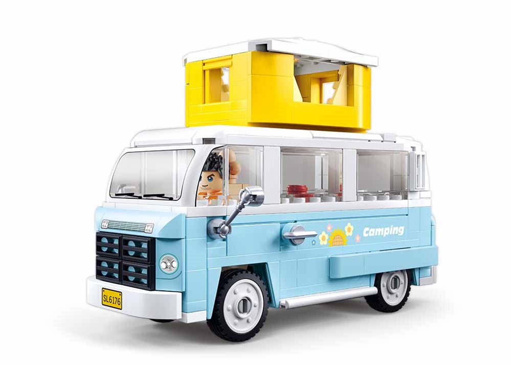 Sluban Model Bricks M38-B1192 Autocaravana TS-2 a escala 1:35