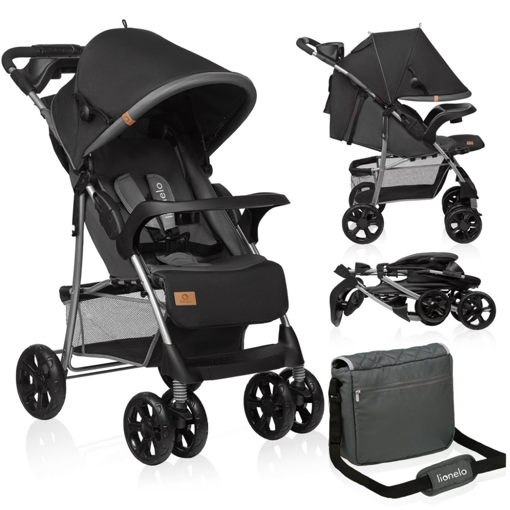 LIONELO Sportkinderwagen Emma Plus Stone – Bild 3
