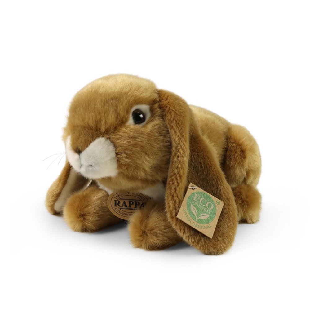 Rappa Conejo de peluche marrón 25 cm ECO-FRIENDLY