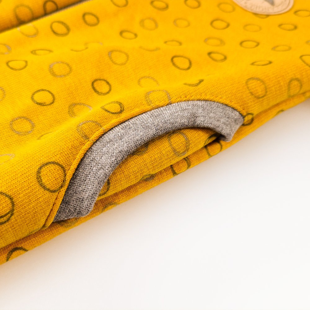 Veste molletonnée chaude zippée - ocre 110 – Image 3