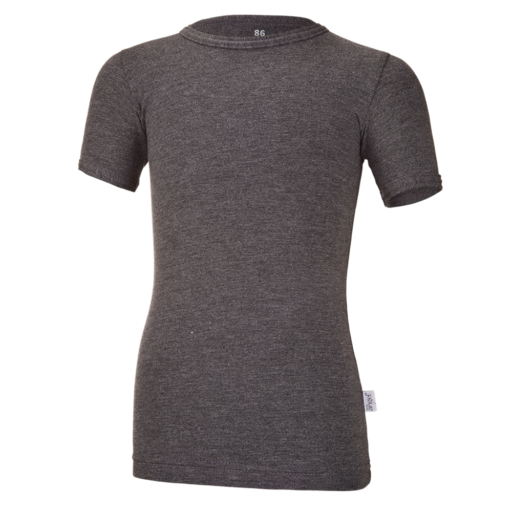 Vékony KR Outlast® póló - sötétszürke melír 86