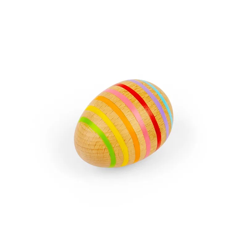 Bigjigs Toys Dřevěné hudební vejce pruhované (obrázek 3)