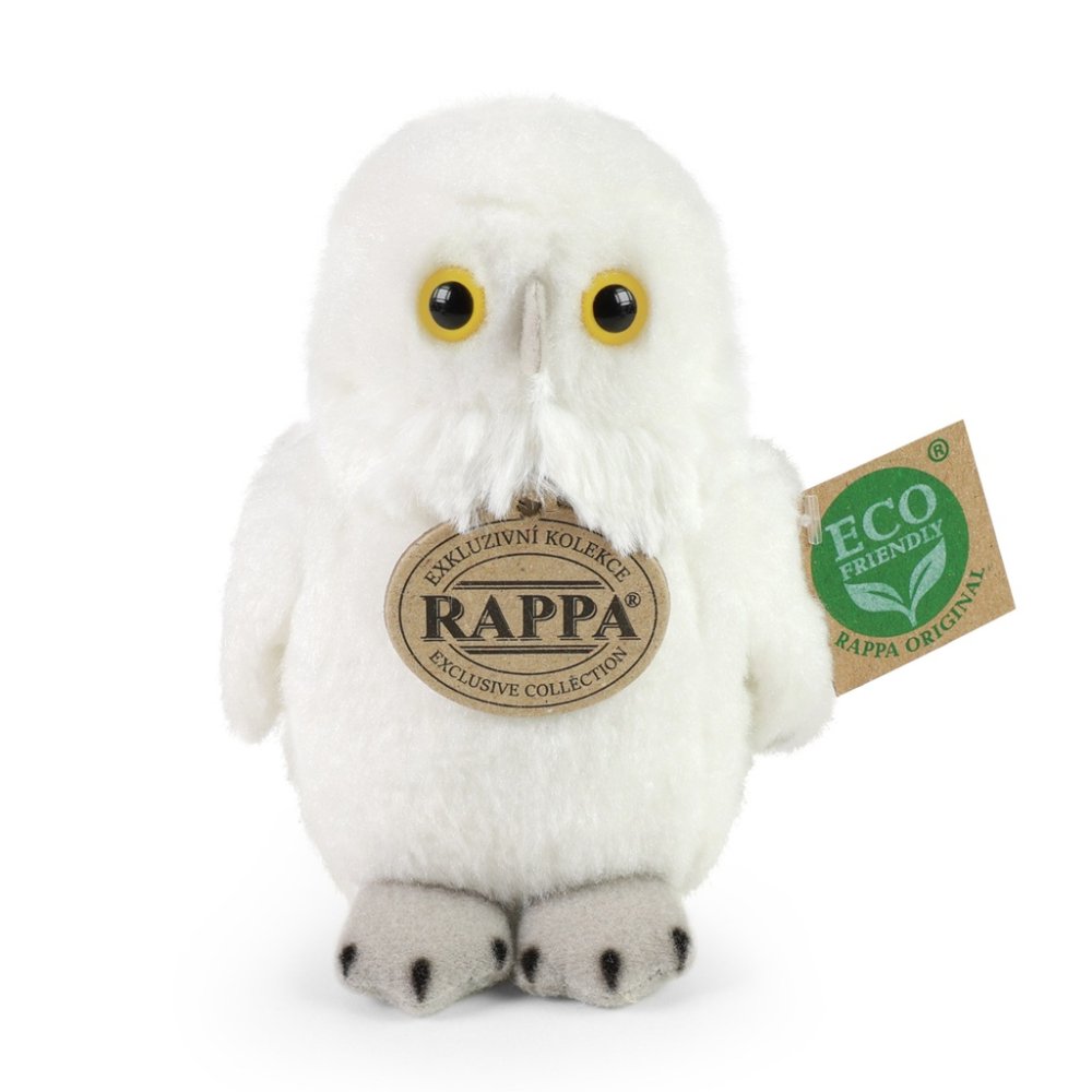 Rappa Plyšová sova 13 cm ECO-FRIENDLY