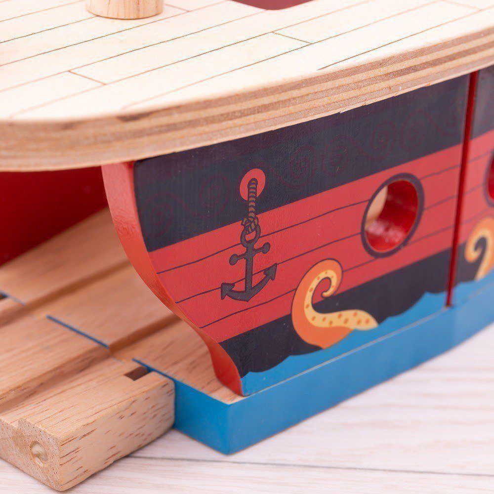 Bigjigs Rail Pirátská galéra (obrázek 6)