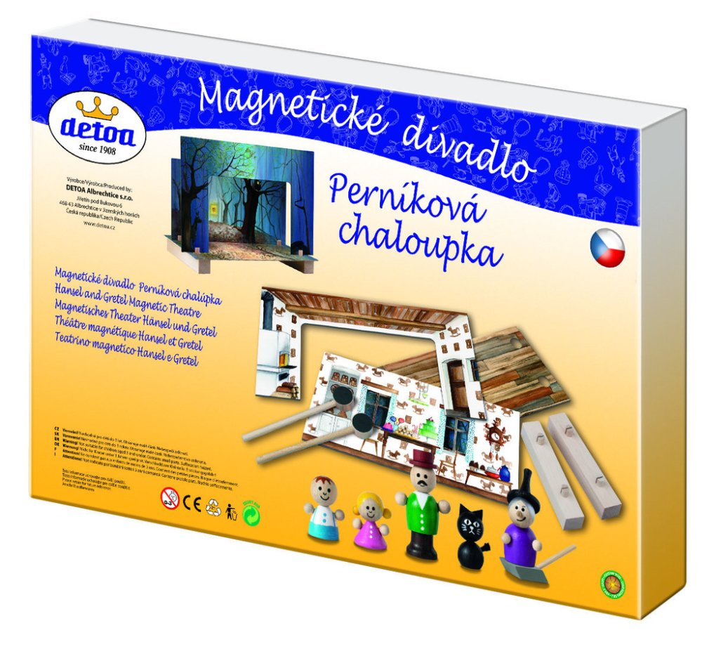 Detoa Magnetické divadlo Perníková chaloupka (obrázek 3)