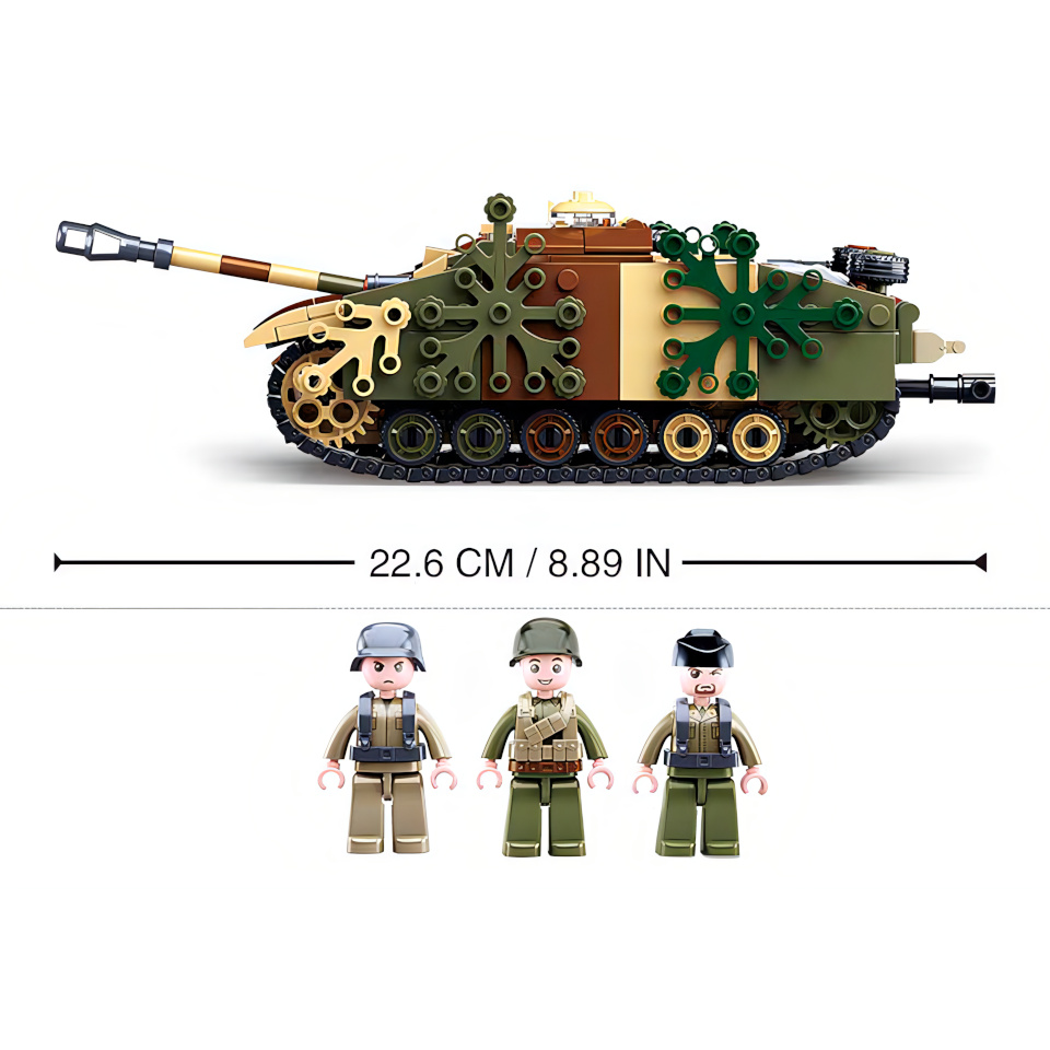 Sluban Army N38-B0858 Maskovaný obrněný tank (obrázek 5)