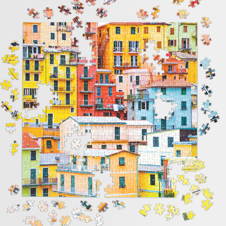 Galison Puzzle Pozdrav z Cinque Terre 500 dílků (obrázek 6)