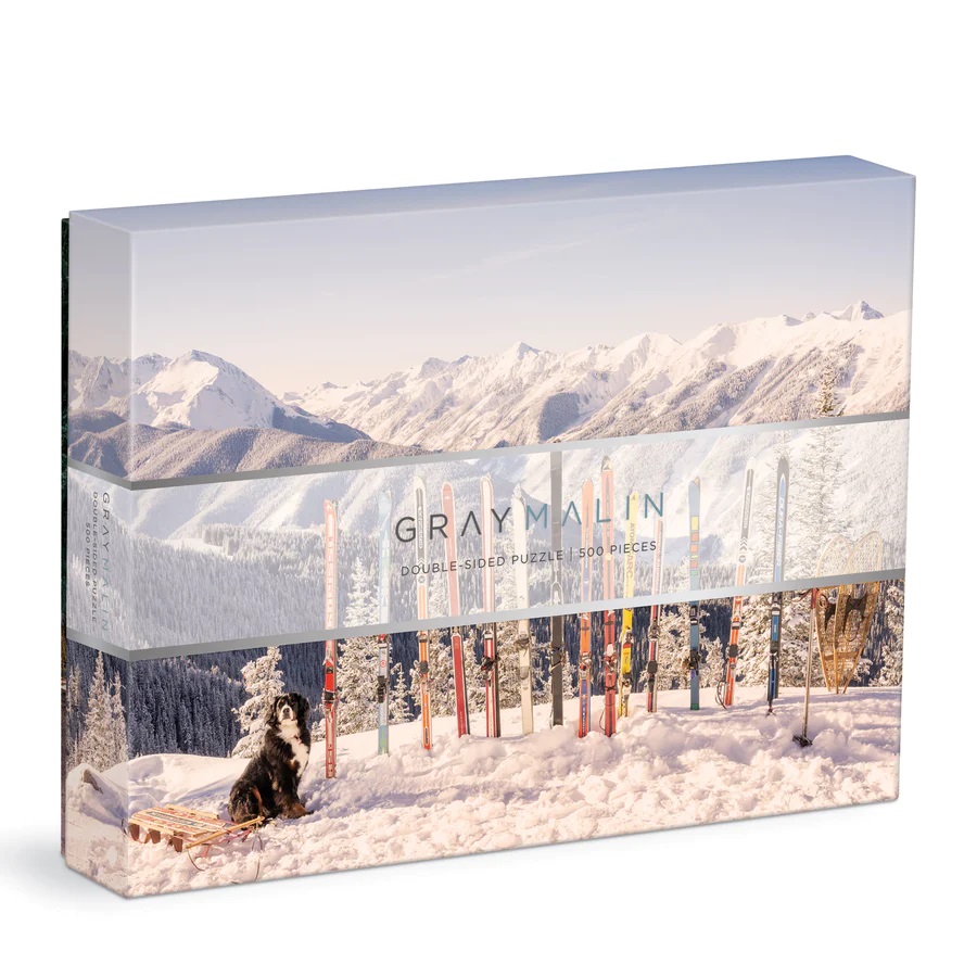 Puzzle Galison Vacanță de iarnă 500 piese