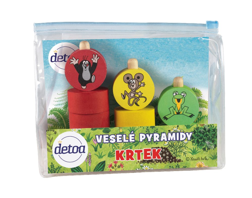 Detoa Veselé pyramidy Krtek (obrázek 3)