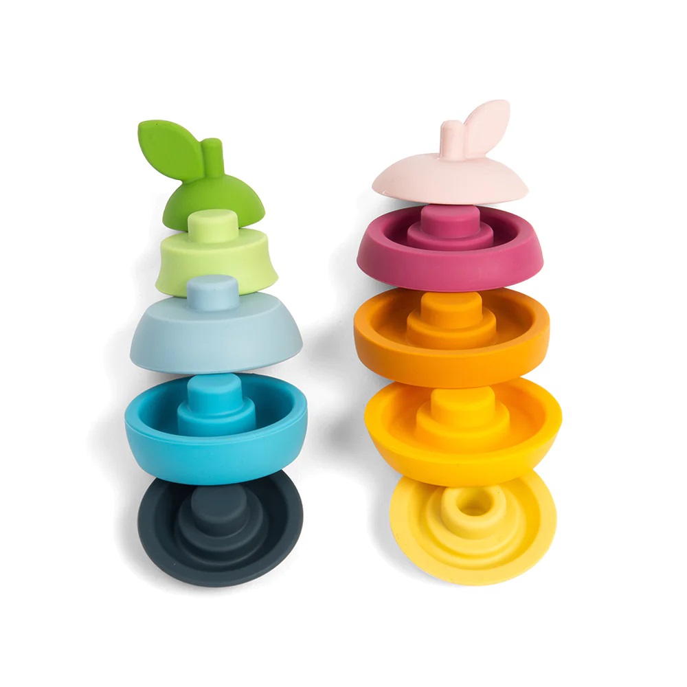 Bigjigs Toys Stohovací jablko a hruška (obrázek 3)