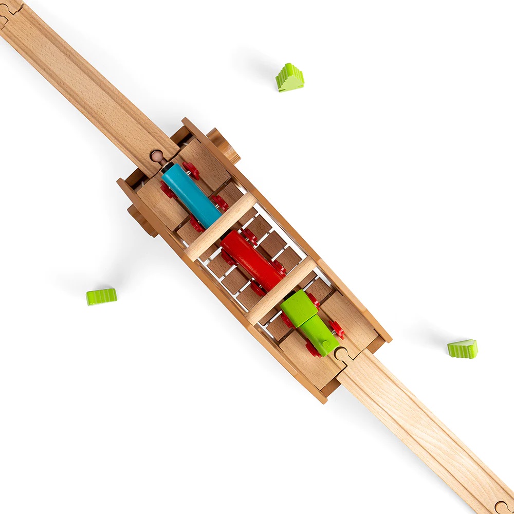 Bigjigs Rail Dřevěný padající most (obrázek 3)