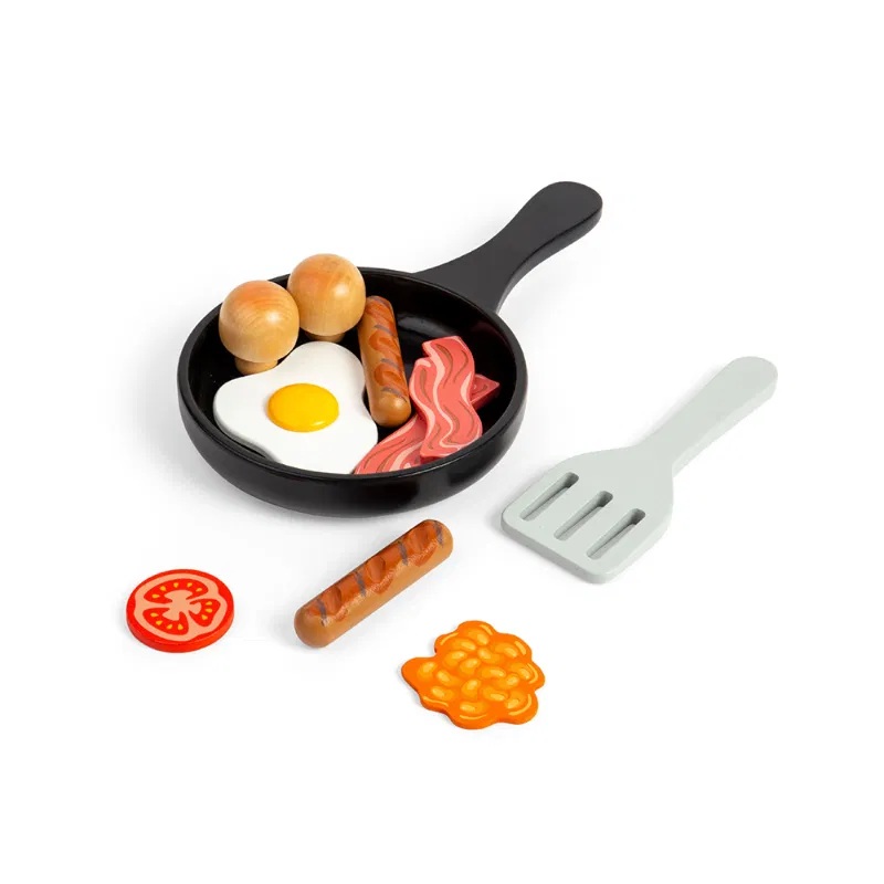 Bigjigs Toys Snídaně na pánvi (obrázek 6)