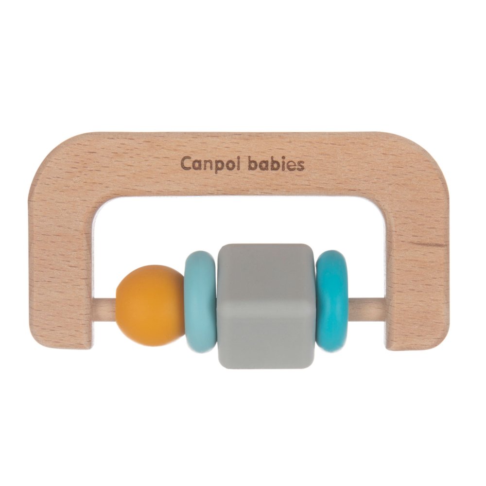 CANPOL BABIES Wooden/silicone Teether