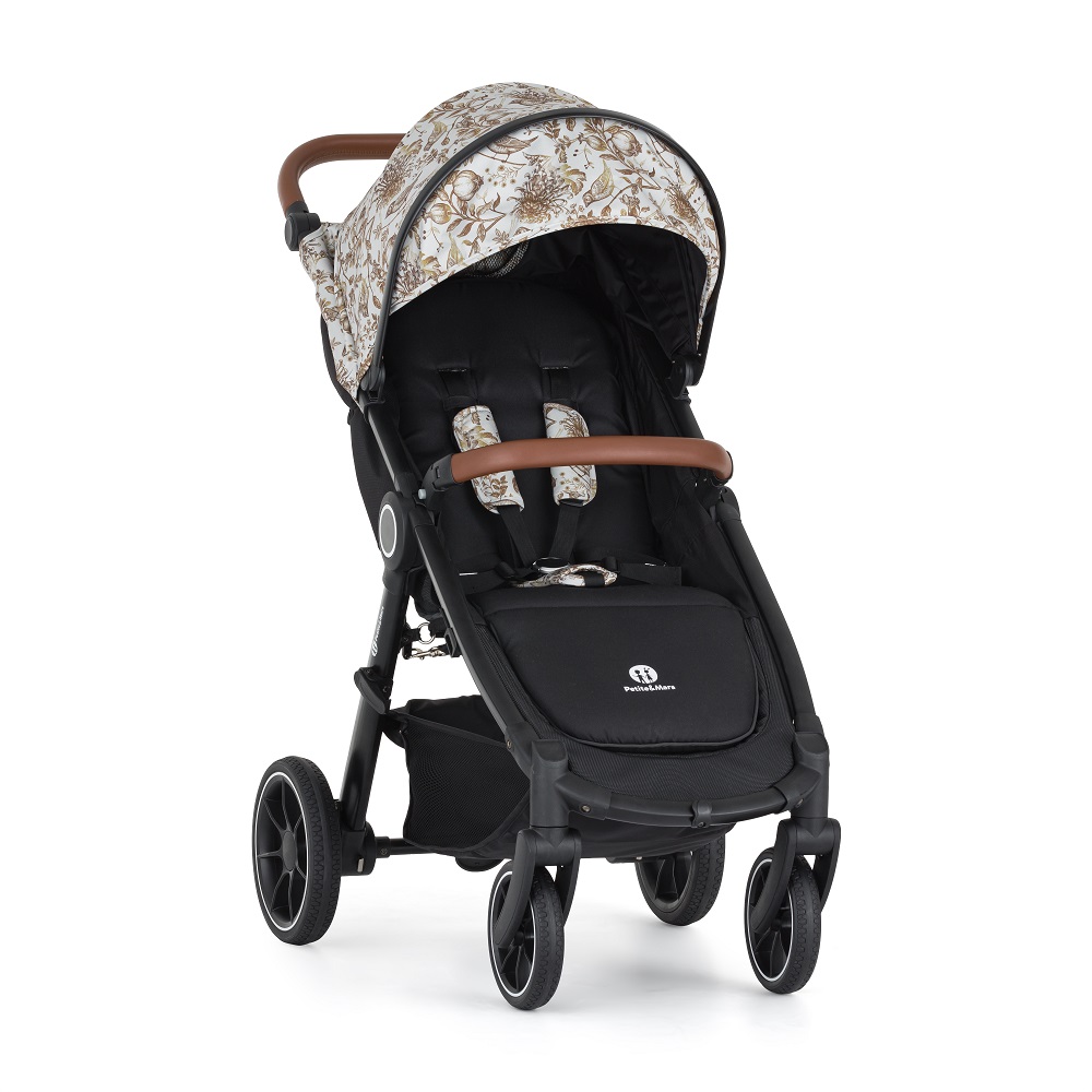 PETITE&MARS Stroller Street+ RWS Oak Limited 100 Elegant Birds Komplett