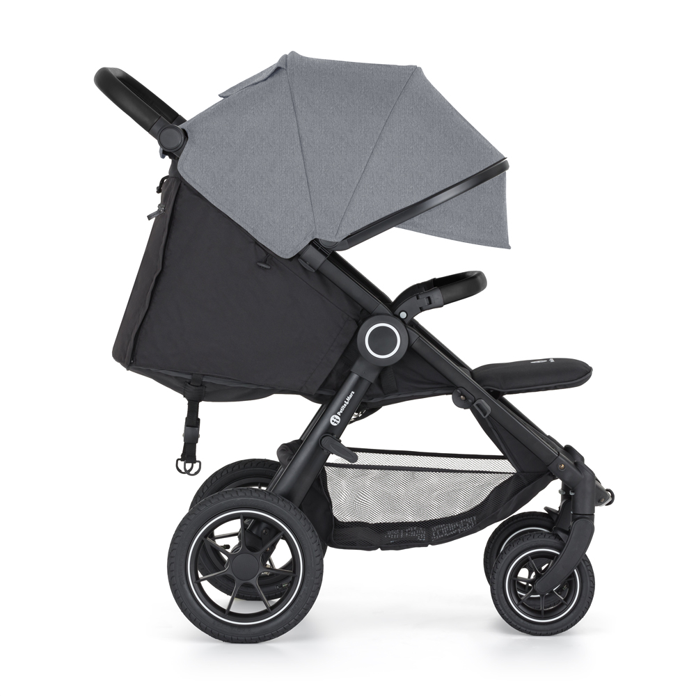 Wózek sportowy PETITE&MARS Street2 Air Black Ultimate Grey + torba PETITE&MARS Jibot GRATIS - obrazek 5