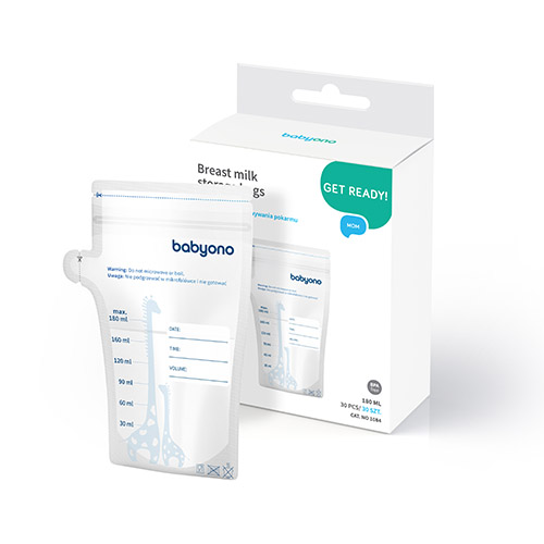 BABYONO Muttermilchbeutel 180 Ml 30 Stk