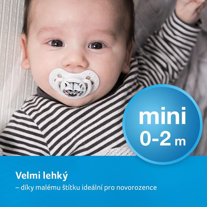 LOVI Duda Varalica S Mini Etiketom 0-2 M Silikon Dinamična Wild Soul 2 Kom Dječak