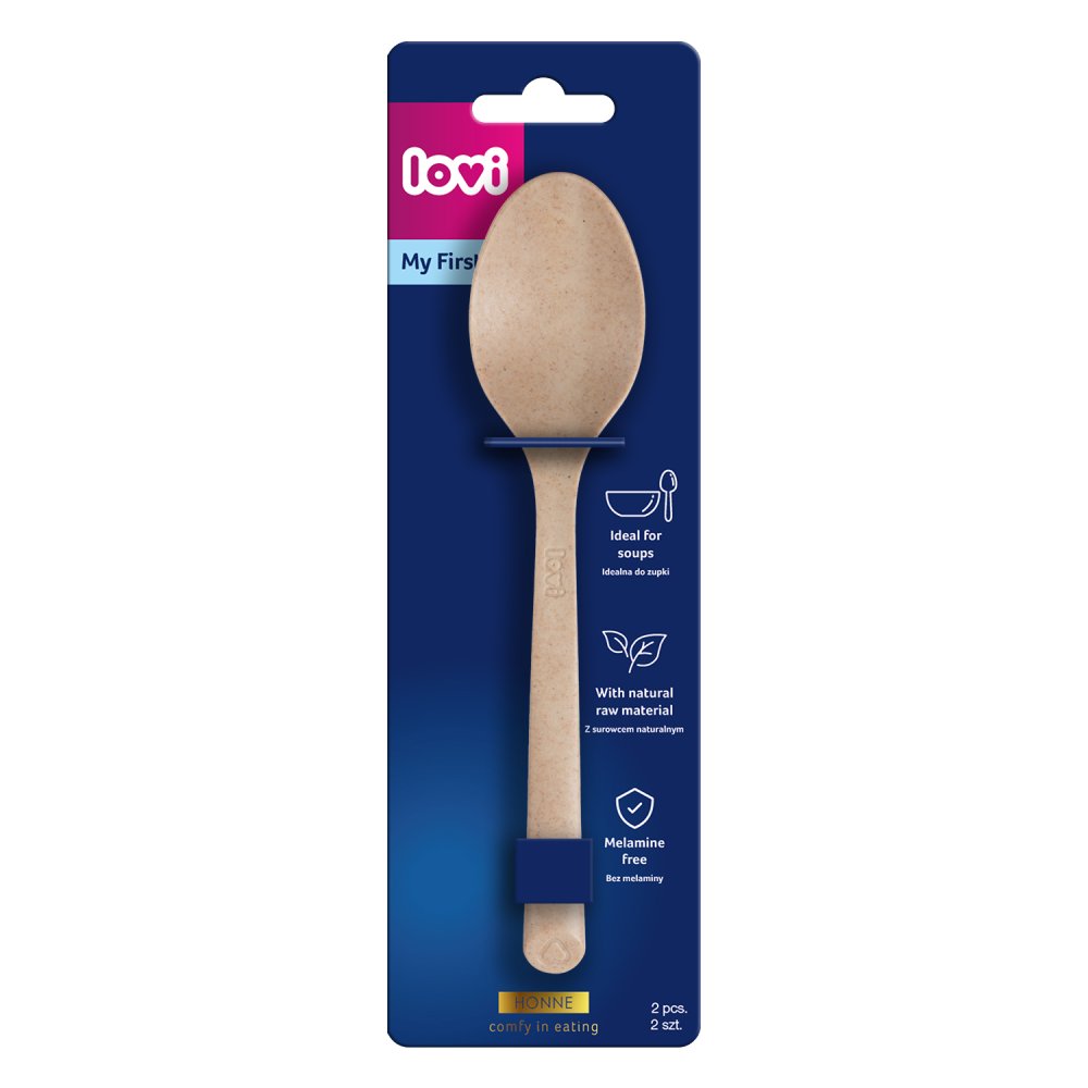 LOVI Soup Spoon 2 Pcs Granola