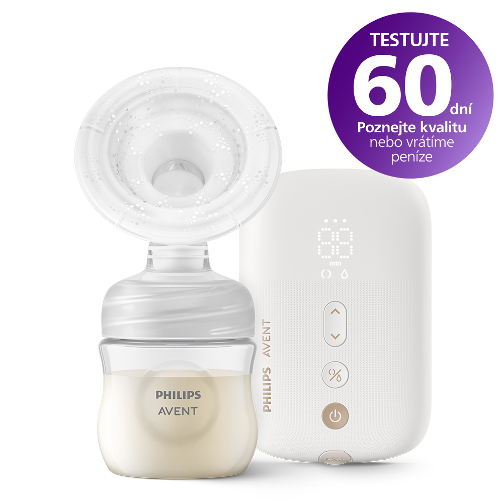 Philips AVENT Odsávačka materského mlieka elektrická Premium nabíjacia SCF396/31