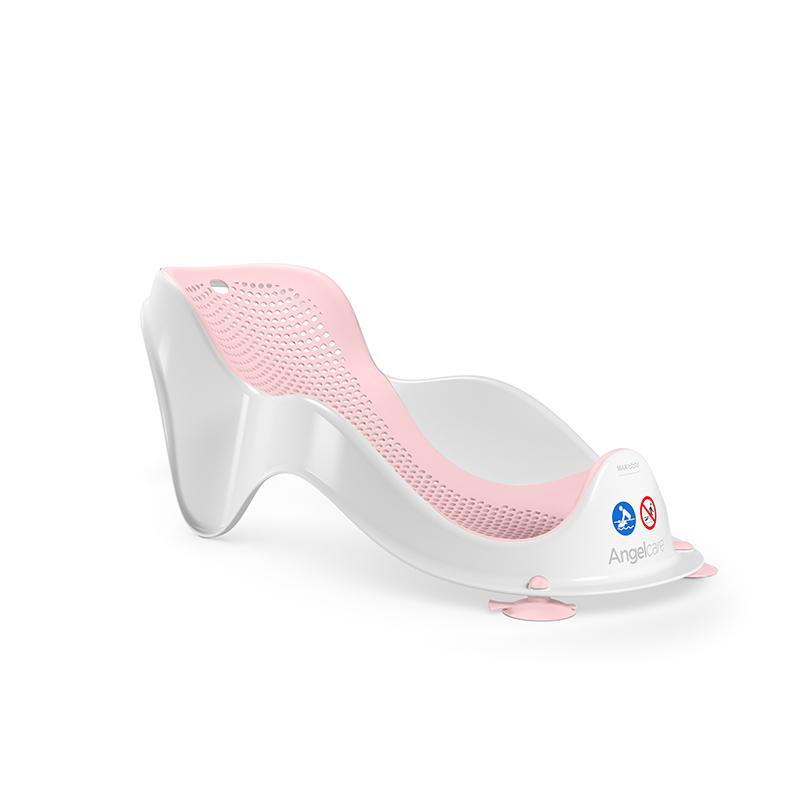 ANGELCARE Chaise Longue De Bain FIT Rose Clair