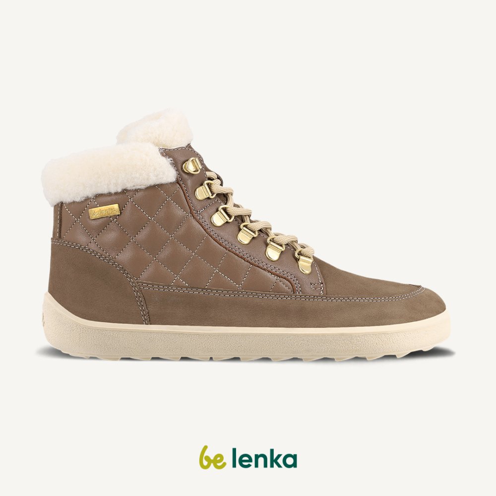 Barefoot Boty Be Lenka Olivia - Nutty Brown 37 Brown