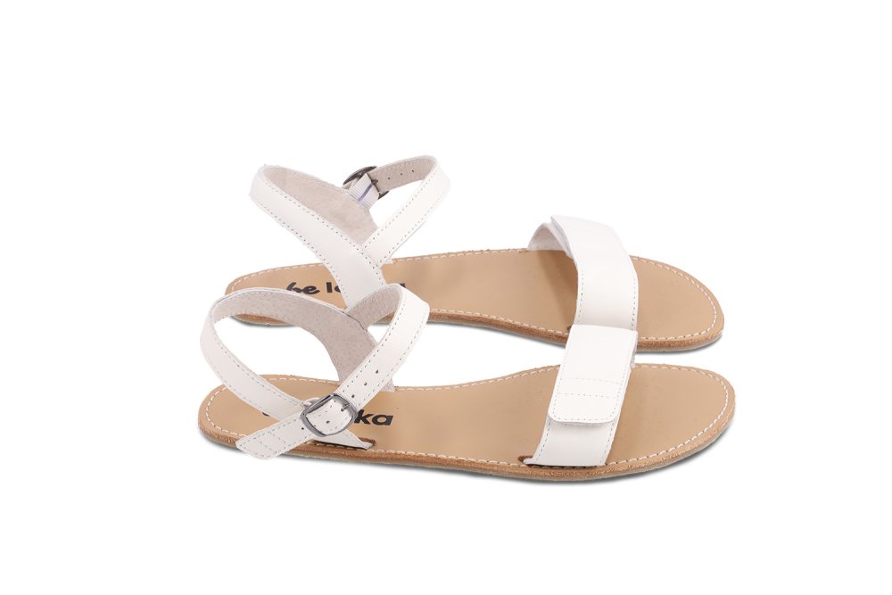 Barfußsandalen Be Lenka Grace - Elfenbeinweiß 36 White