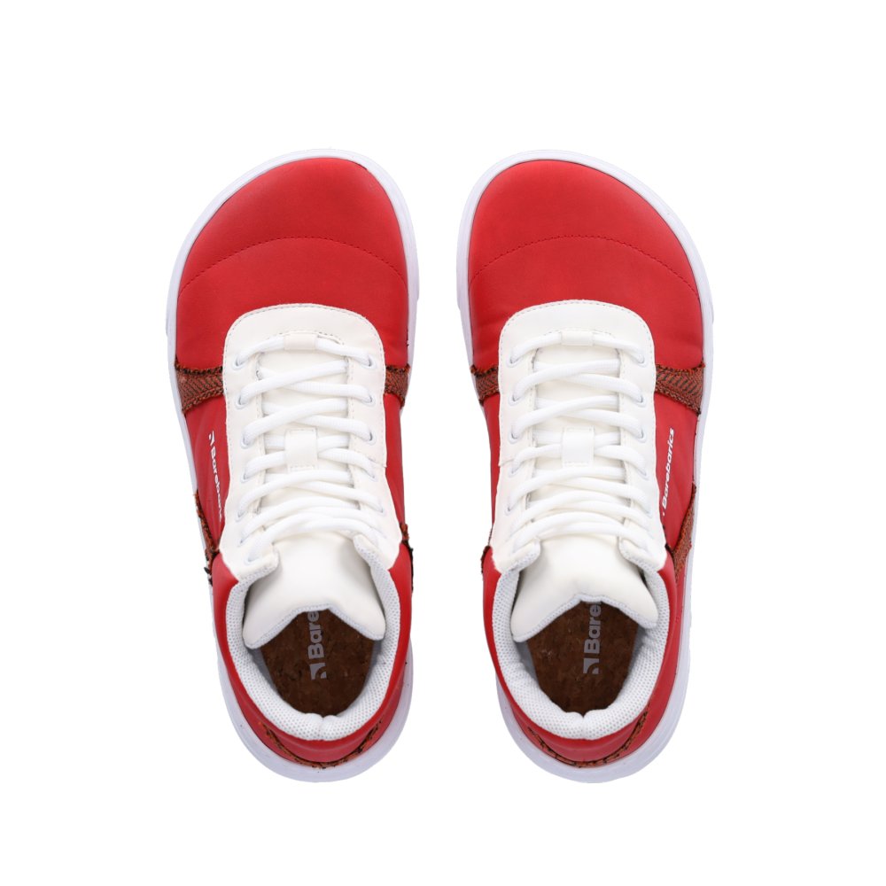 Barefoot Tenisice Barebarics Hifly - Red & White 43 Red