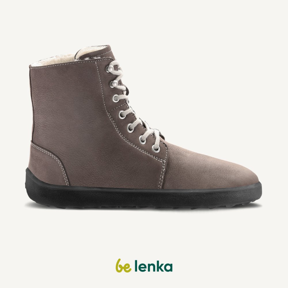 Zimné Barefoot Topánky Be Lenka Winter 3.0 - Chocolate 46 Brown