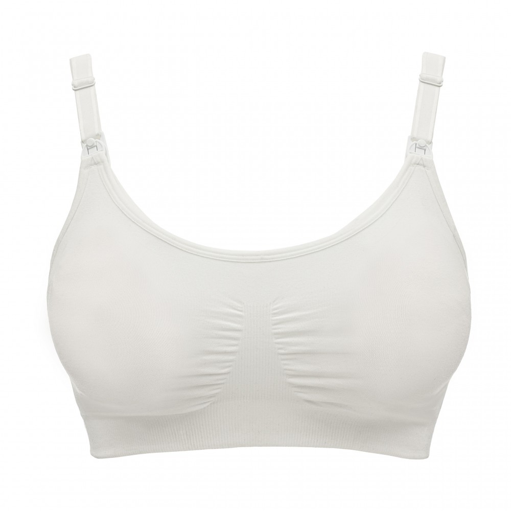 Soutien-gorge 3 en 1 MEDELA pour l'allaitement et le pompage, blanc XL