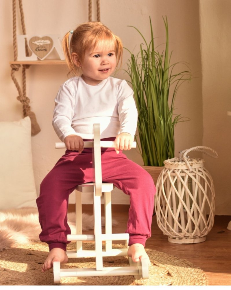 Body à manches longues pour enfants, blanc 56 – Image 3