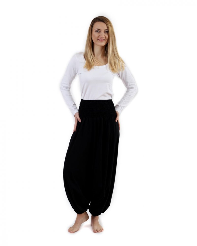 Pantaloni turchi, neri S/M - immagine 3