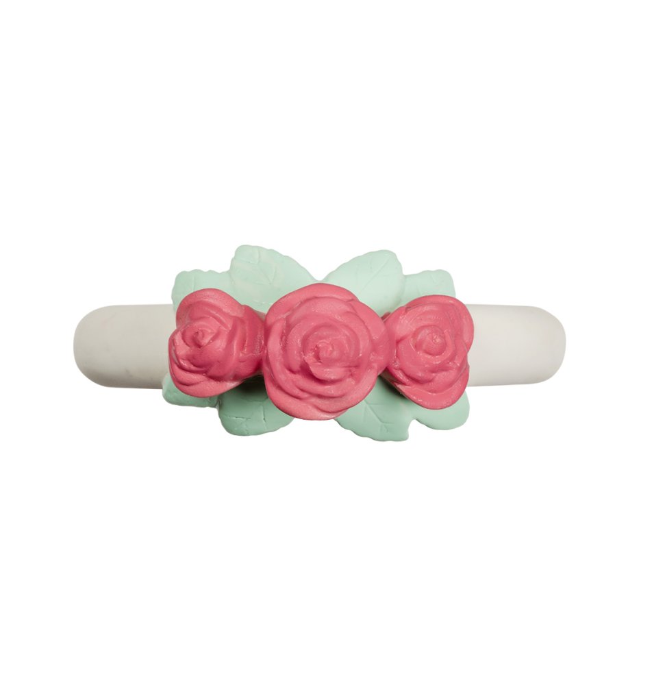 A Little Lovely Company - massaggiagengive in caucciù - roselline - immagine 3