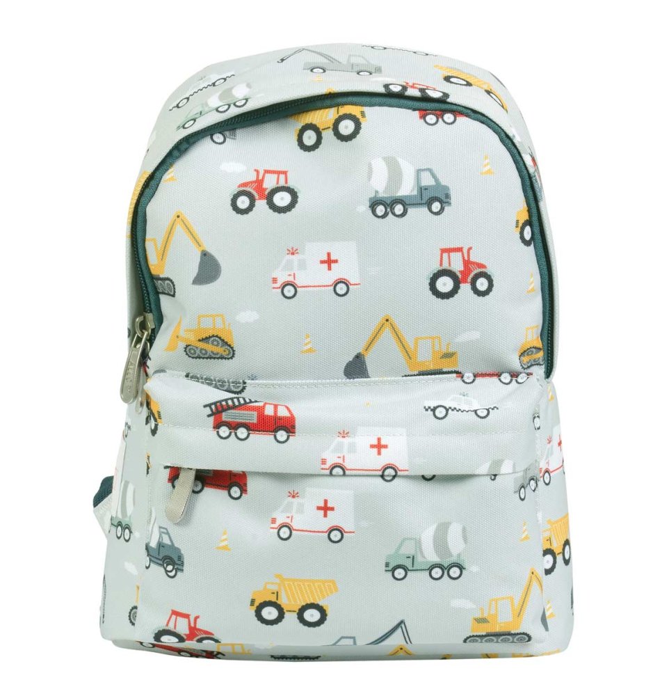 A Little Lovely Company - piccolo zaino per bambini - veicoli