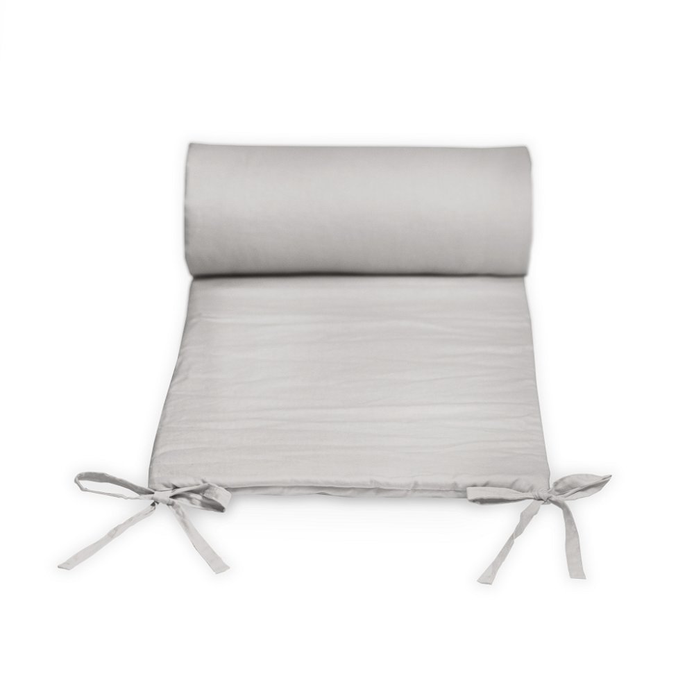 PETITE&MARS Paracolpi di protezione per culla TILLY Grigio Chiaro 180 cm - immagine 3