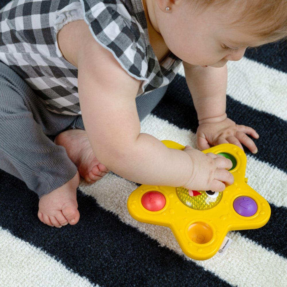 BABY EINSTEIN Jouet d'activité avec ventouse Pop & Glow Starfish™ 6m+ – Image 5