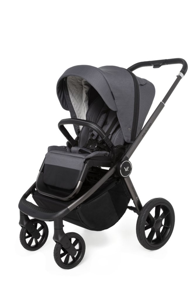 MUUVO Wózek wielofunkcyjny Quick SE 2 Diamond graphite set 2w1 - obrazek 6