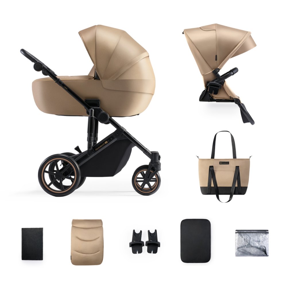 KINDERKRAFT Poussette combinée 2 en 1 Prime 2 Beige