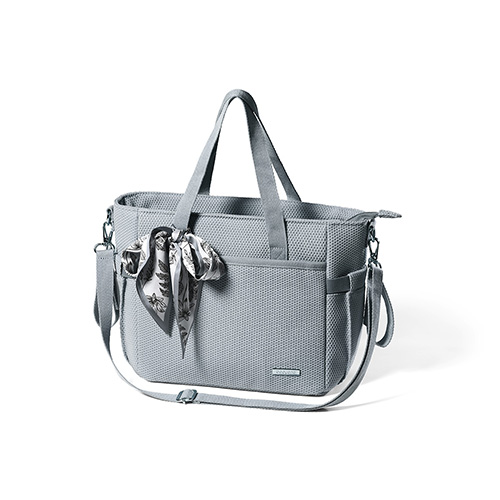 BABYONO Borsa fasciatoio Carmen - grey